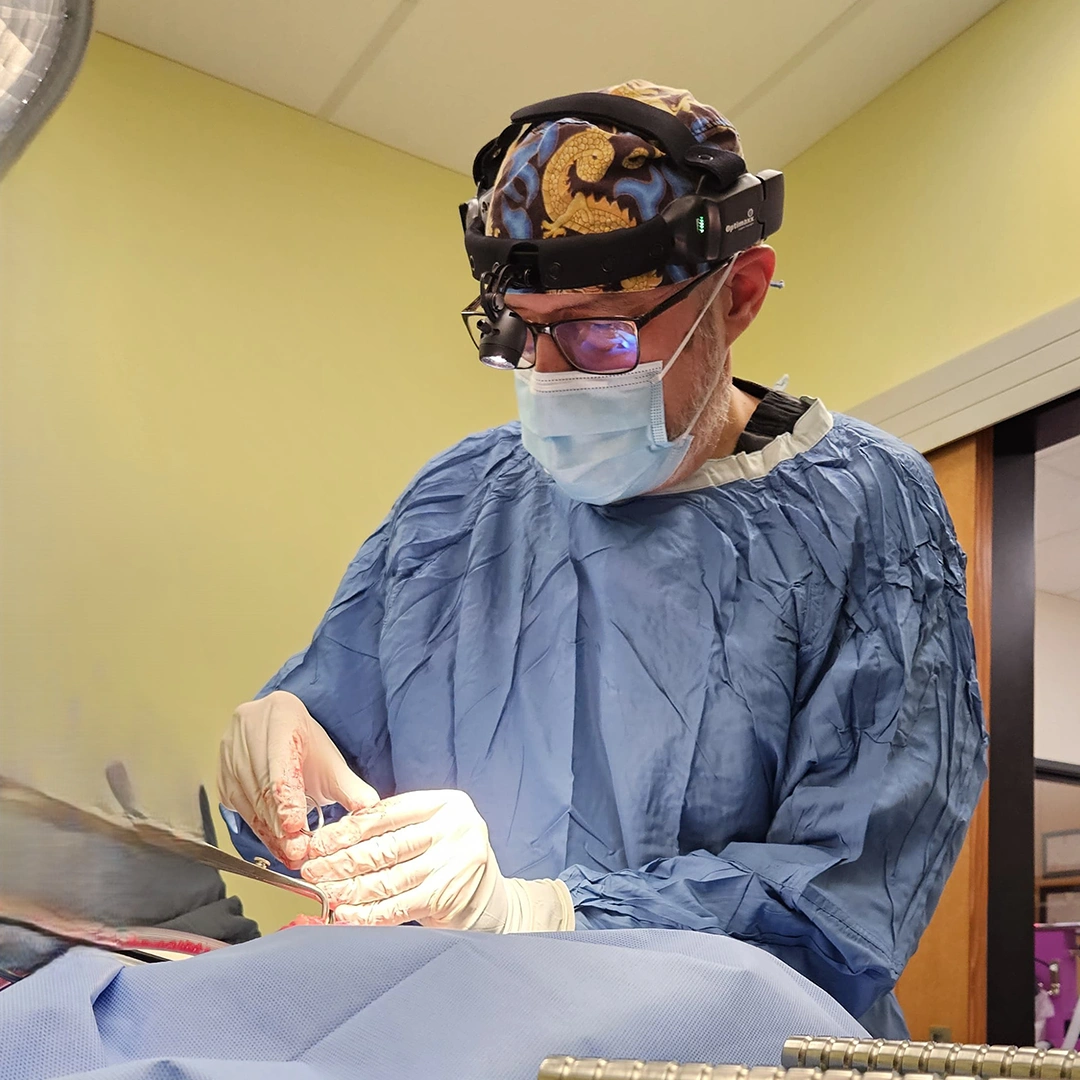 Orthopedic Surgery being done